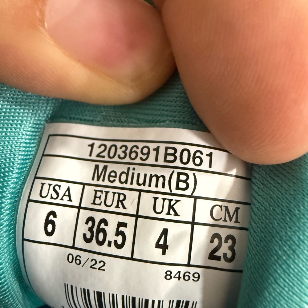 Brooks Glycerin 20 women’s  Running Shoes — White with Coral and Teal Accents - Picture 6 of 6